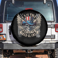 Funny 4th Of July Patriotic Skull Spare Tire Cover I Am The Rockets Red Glare EST 1776 - Wonder Print Shop