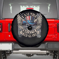 Funny 4th Of July Patriotic Skull Spare Tire Cover I Am The Rockets Red Glare EST 1776 - Wonder Print Shop
