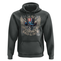 Funny 4th Of July Patriotic Skull Hoodie I Am The Rockets Red Glare EST 1776 - Wonder Print Shop