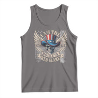Funny 4th Of July Patriotic Skull Tank Top I Am The Rockets Red Glare EST 1776 - Wonder Print Shop