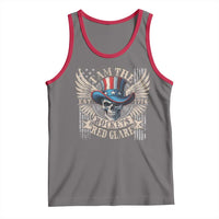 Funny 4th Of July Patriotic Skull Tank Top I Am The Rockets Red Glare EST 1776 - Wonder Print Shop