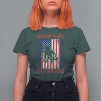 Funny Back Up Terry Put It In Reverse T Shirt For Women Oh Lawd Jesus What Is You Doin - Wonder Print Shop