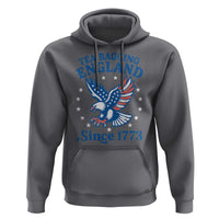 Tea Bagging England Since 1773 Hoodie Patriotic Eagle 4th of July