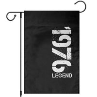 Vintage 1976 Legend Garden Flag 50th Birthday Gifts Special Milestone