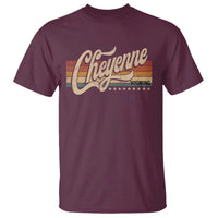 Cheyenne Wyoming Pride Retro Vintage WY State T Shirt