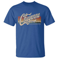 Cheyenne Wyoming Pride Retro Vintage WY State T Shirt