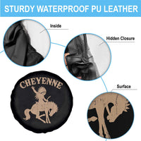 Cheyenne State Native American Cowboy Rodeo Spare Tire Cover