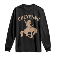 Cheyenne State Native American Cowboy Rodeo Long Sleeve Shirt