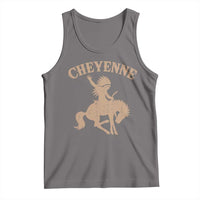 Cheyenne State Native American Cowboy Rodeo Tank Top