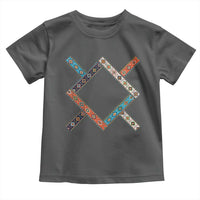 Northern Cheyenne Tribe Flag Montana Tribal Pattern Toddler T Shirt