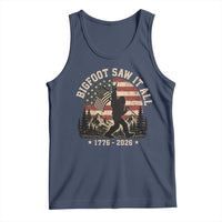 Bigfoot Saw It All 250 Years 1776 2026 4th of July Tank Top