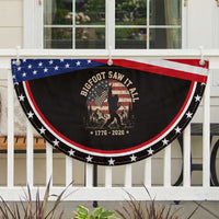 Bigfoot Saw It All 250 Years 1776 2026 4th of July Patriotic Fan Flag