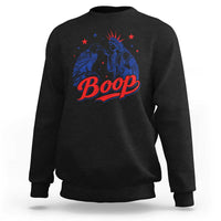 Boop Statue of Liberty and Eagle 4th of July Sweatshirt