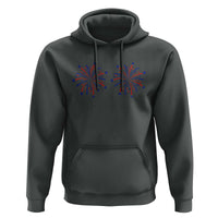 Funny Fireworks 4th of July Adult Humor Hoodie Just Here for The Fireworks
