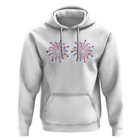 Funny Fireworks 4th of July Adult Humor Hoodie Just Here for The Fireworks