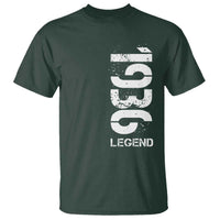 Vintage 1936 Legend T Shirt 90th Birthday Gifts Special Milestone