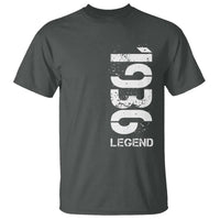 Vintage 1936 Legend T Shirt 90th Birthday Gifts Special Milestone