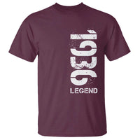 Vintage 1936 Legend T Shirt 90th Birthday Gifts Special Milestone