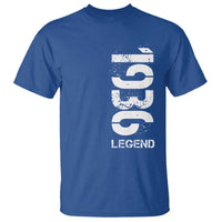 Vintage 1936 Legend T Shirt 90th Birthday Gifts Special Milestone