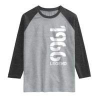 Vintage 1966 Legend Raglan Shirt 60th Birthday Gifts Special Milestone