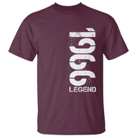 Vintage 1966 Legend T Shirt 60th Birthday Gifts Special Milestone