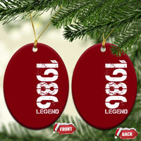 Vintage 1986 Legend Ceramic Ornament 40th Birthday Gifts Special Milestone