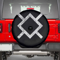 Vintage Northern Cheyenne Tribe Flag Montana Morning Star Symbol Spare Tire Cover