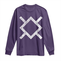 Vintage Northern Cheyenne Tribe Flag Montana Morning Star Symbol Long Sleeve Shirt