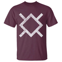 Vintage Northern Cheyenne Tribe Flag Montana Morning Star Symbol T Shirt