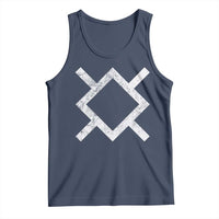 Vintage Northern Cheyenne Tribe Flag Montana Morning Star Symbol Tank Top