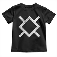 Vintage Northern Cheyenne Tribe Flag Montana Morning Star Symbol Toddler T Shirt