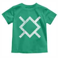 Vintage Northern Cheyenne Tribe Flag Montana Morning Star Symbol Toddler T Shirt