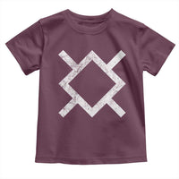 Vintage Northern Cheyenne Tribe Flag Montana Morning Star Symbol Toddler T Shirt