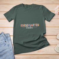 Kindergarten Teacher T Shirt For Women First Day Of School Boho Style - Wonder Print Shop