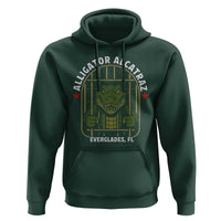 Funny Aligator Alcatraz Everglades Hoodie Alligator Prison Alligatraz Meme - Wonder Print Shop