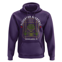 Funny Aligator Alcatraz Everglades Hoodie Alligator Prison Alligatraz Meme - Wonder Print Shop
