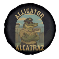 Funny Aligator Alcatraz Everglades Spare Tire Cover Police Alligator Alligatraz Meme - Wonder Print Shop