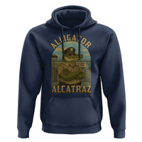 Funny Aligator Alcatraz Everglades Hoodie Police Alligator Alligatraz Meme - Wonder Print Shop