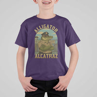 Funny Aligator Alcatraz Everglades T Shirt For Kid Police Alligator Alligatraz Meme - Wonder Print Shop