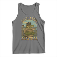 Funny Aligator Alcatraz Everglades Tank Top Police Alligator Alligatraz Meme - Wonder Print Shop
