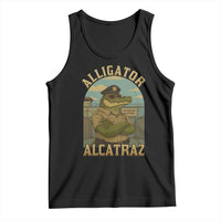 Funny Aligator Alcatraz Everglades Tank Top Police Alligator Alligatraz Meme - Wonder Print Shop