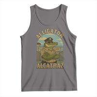 Funny Aligator Alcatraz Everglades Tank Top Police Alligator Alligatraz Meme - Wonder Print Shop