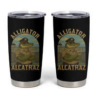 Funny Aligator Alcatraz Everglades Tumbler Cup Police Alligator Alligatraz Meme - Wonder Print Shop