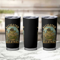 Funny Aligator Alcatraz Everglades Tumbler Cup Police Alligator Alligatraz Meme - Wonder Print Shop