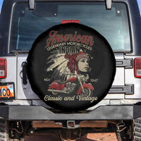 American Legendary Motorcycle Indian Chief Spare Tire Cover Classic And Vintage Bikers - Wonder Print Shop