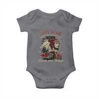 American Legendary Motorcycle Indian Chief Baby Onesie Classic And Vintage Bikers - Wonder Print Shop
