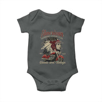 American Legendary Motorcycle Indian Chief Baby Onesie Classic And Vintage Bikers - Wonder Print Shop