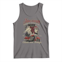 American Legendary Motorcycle Indian Chief Tank Top Classic And Vintage Bikers - Wonder Print Shop