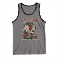 American Legendary Motorcycle Indian Chief Tank Top Classic And Vintage Bikers - Wonder Print Shop
