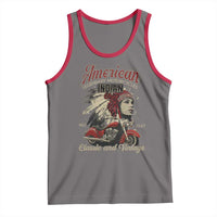 American Legendary Motorcycle Indian Chief Tank Top Classic And Vintage Bikers - Wonder Print Shop